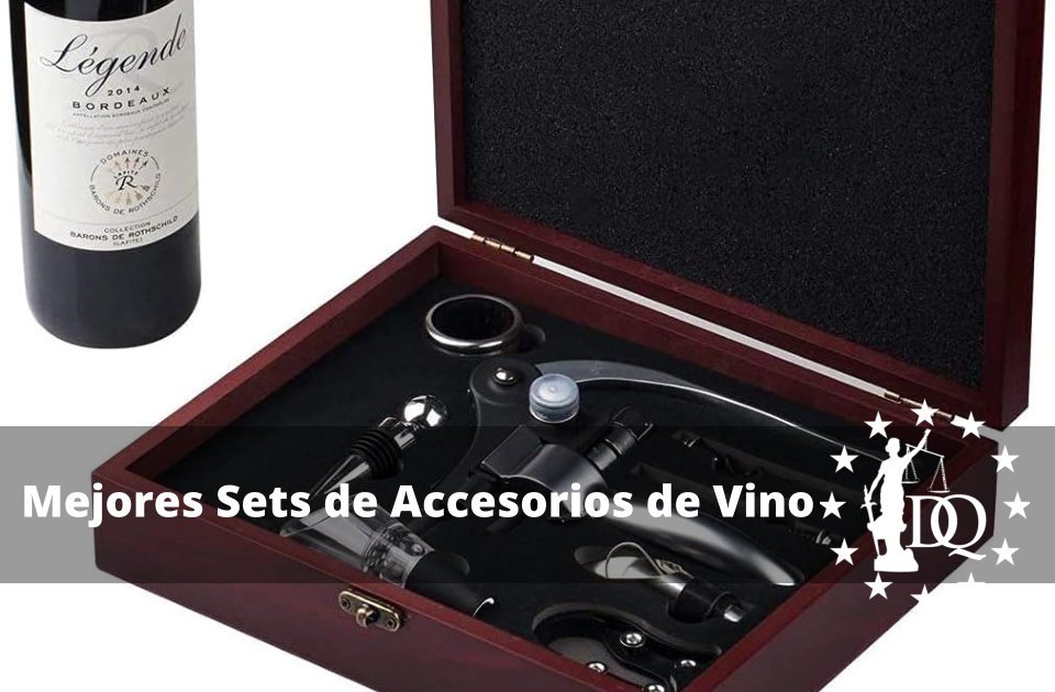 Mejores Sets de Accesorios de Vino para Regalar